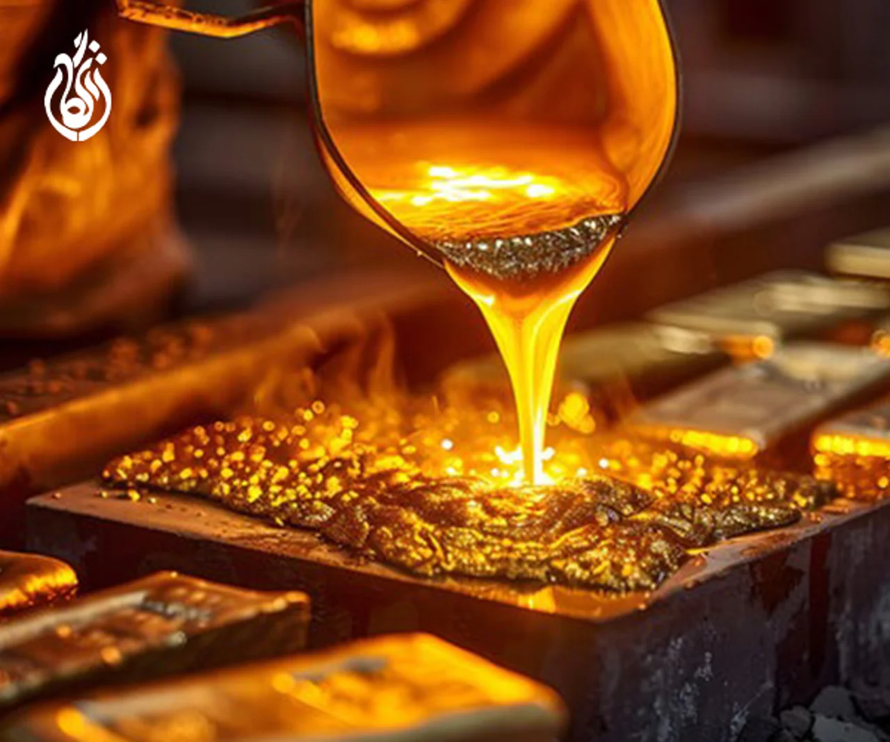 طلای آب شده